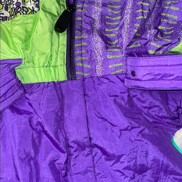 Ski 🎿 Suit!! Vintage Purple and Green Ski Suit - Picture 13 of 13